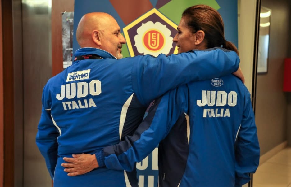 Angelica e Giovanni Tarabelli sul podio
