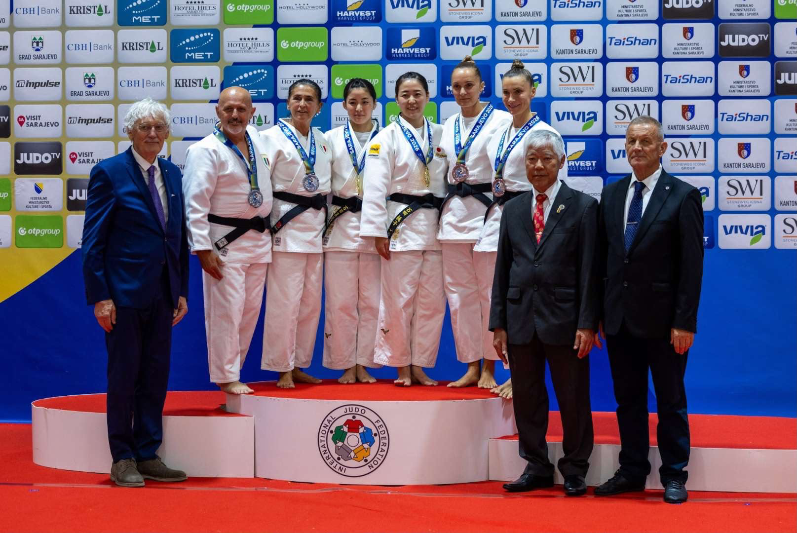 Premiazione Mondiali Sarajevo